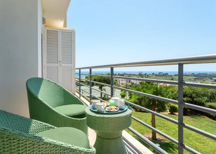 Homes Ocean View With Comfortable Terrace, 2 Swimming Pools & Tennis Court Albufeira